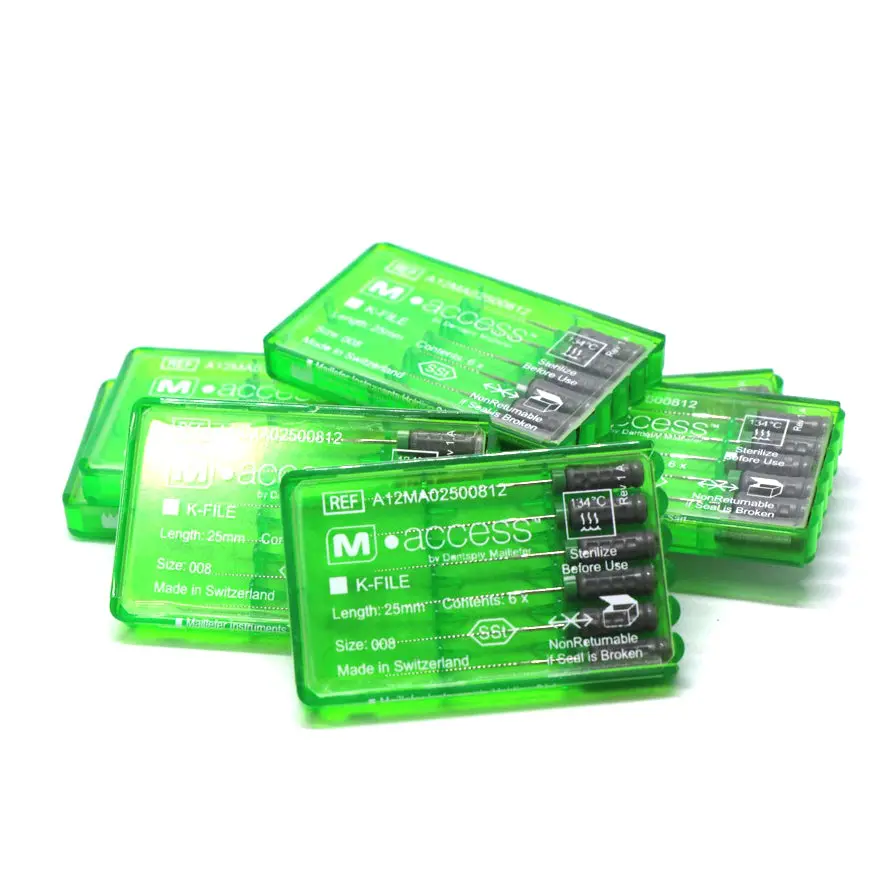 M-ACCES Kit c/5 Lima K File M Access 08 25mm - Imagem 1