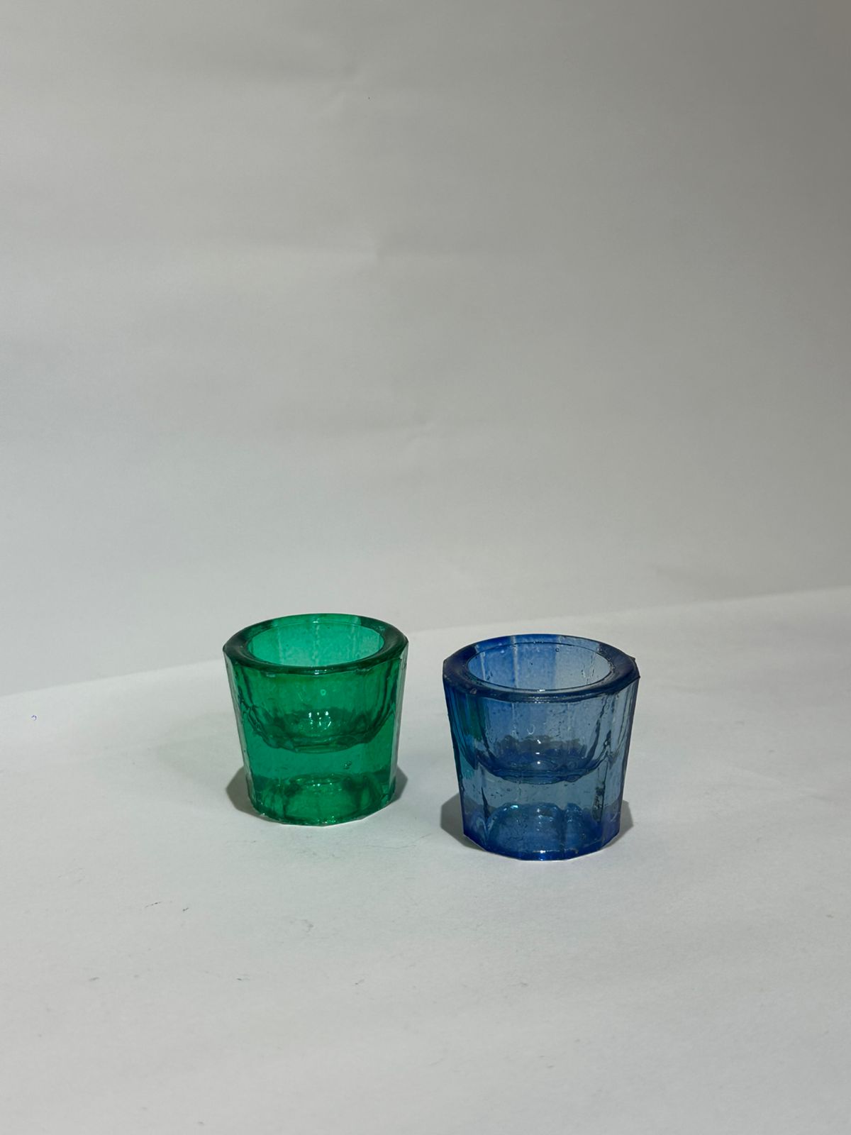 pote dappen colorido1 POTE DAPPEN DE VIDRO COLORIDO - Imagem 1