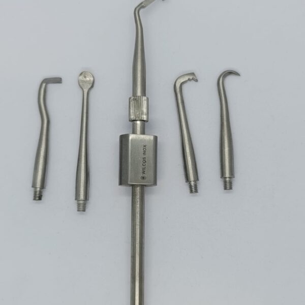 Saca prótese Wilcos inox ( 5 Peças)