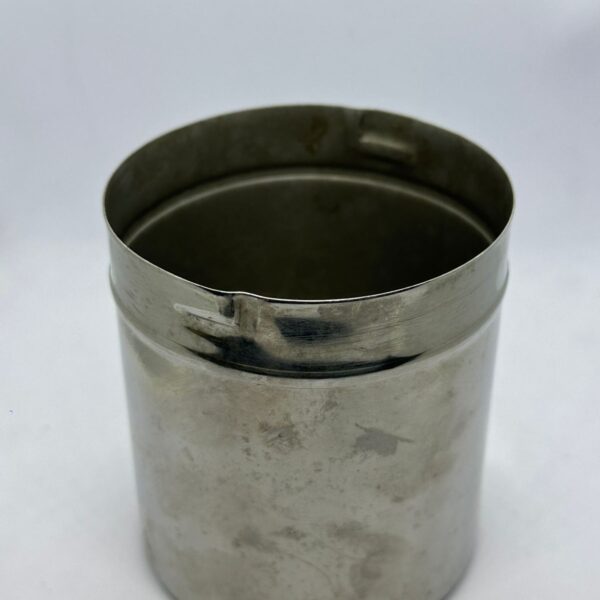 Porta Algodão de Inox (Sem Tampa)