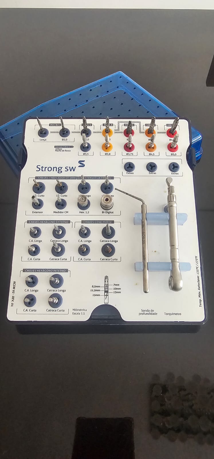 Kit cirurgico usado marca Sin Kit cirurgico - SIN - Imagem 1