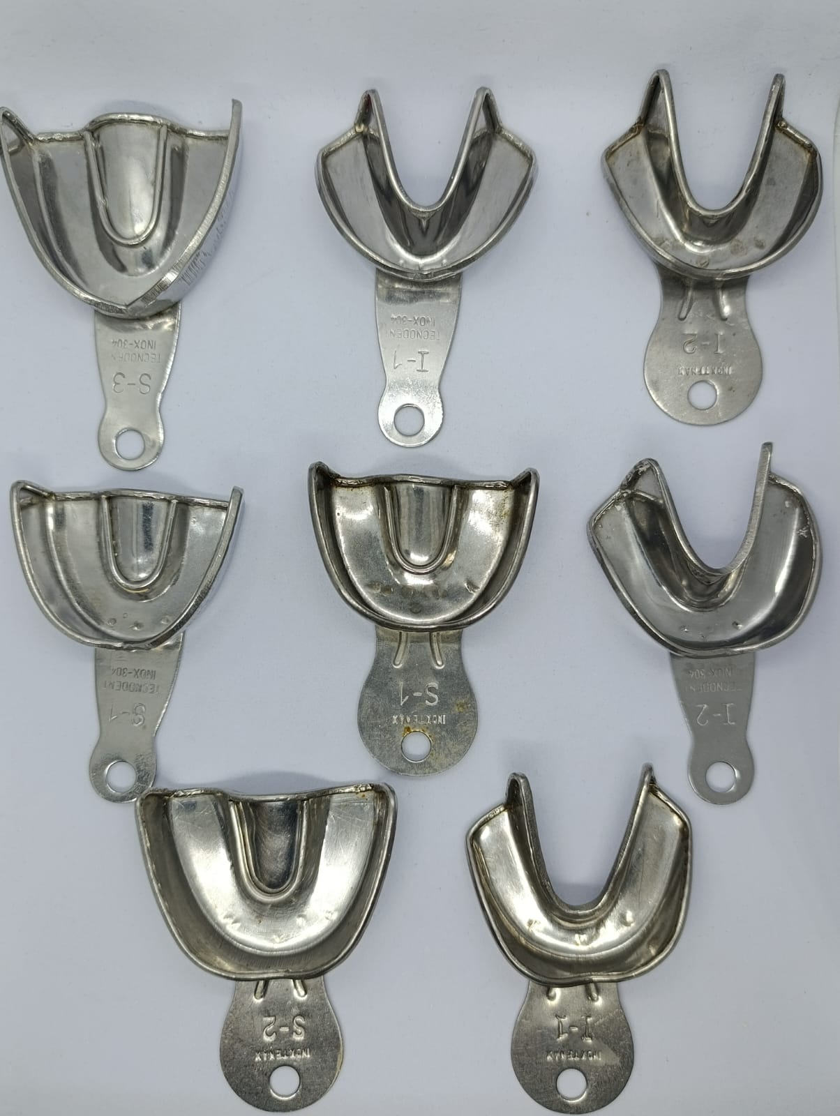 Kit 8 moldeiras infantil Kit Moldeiras Lisas Dentados infantil (8 Unidades) - Imagem 1